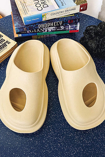 Soild Non-Slip Indoor Slippers