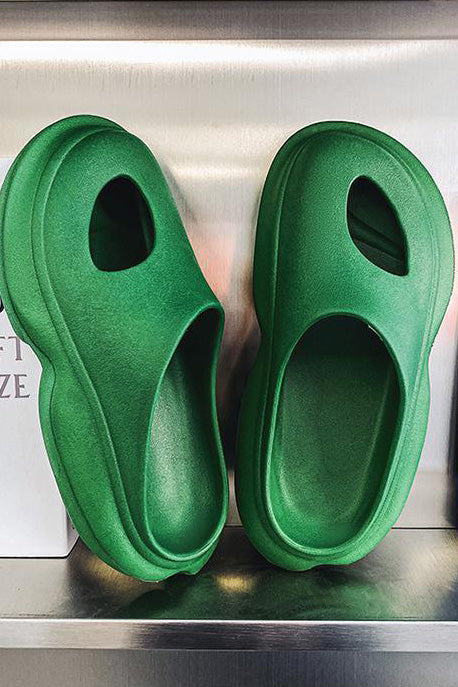 Soild Non-Slip Indoor Slippers