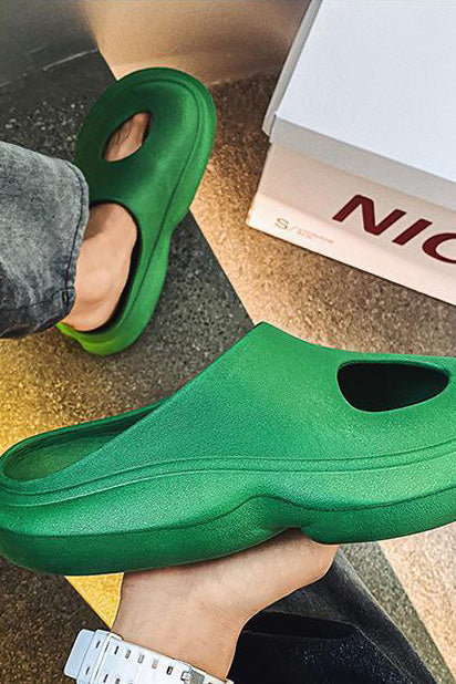 Soild Non-Slip Indoor Slippers