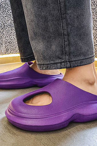 Soild Non-Slip Indoor Slippers