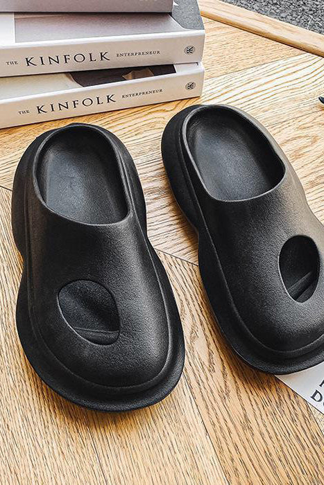 Soild Non-Slip Indoor Slippers