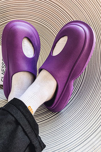 Soild Non-Slip Indoor Slippers