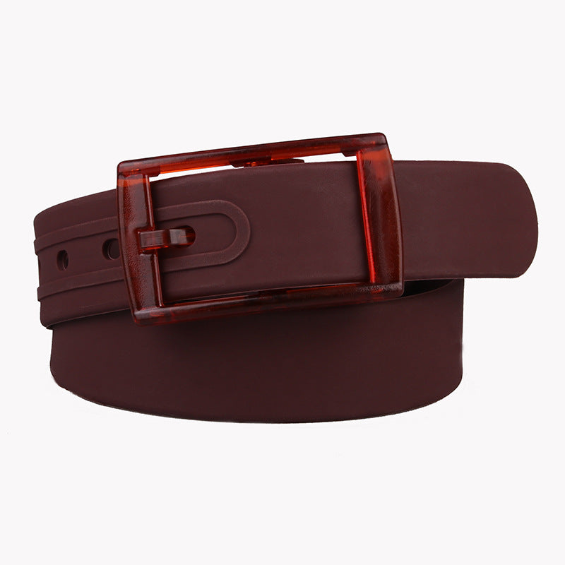 Solid Candy Color Square Belt