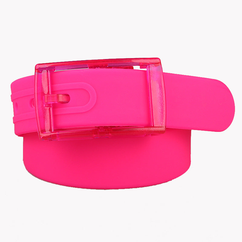 Solid Candy Color Square Belt