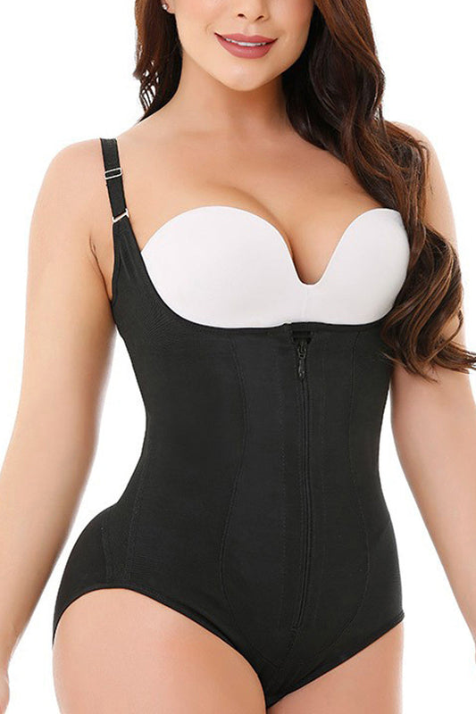 Plus Size Solid Shapewear Bustiers