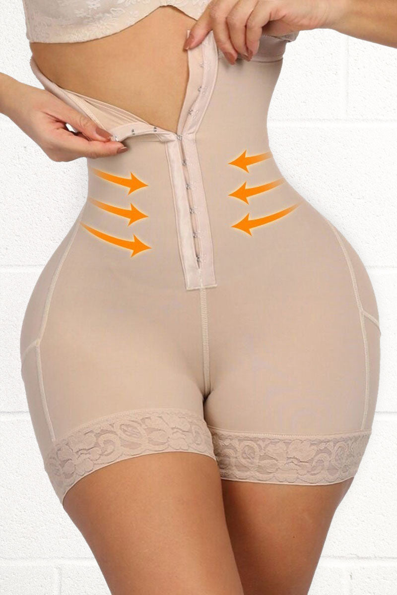 Plus Size Shapewear Fashion Patchwork Solid Bustiers