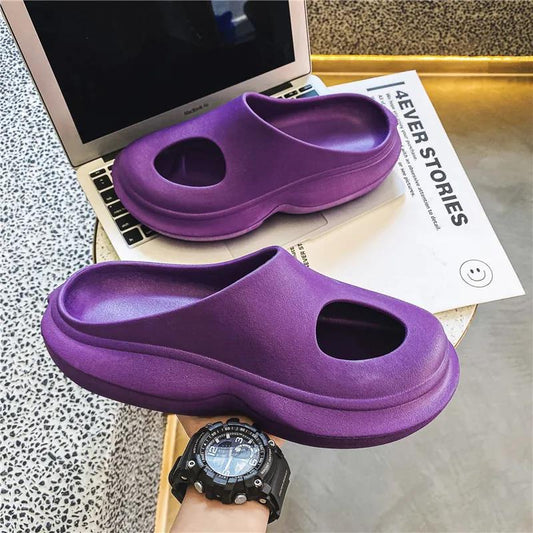 Soild Non-Slip Indoor Slippers