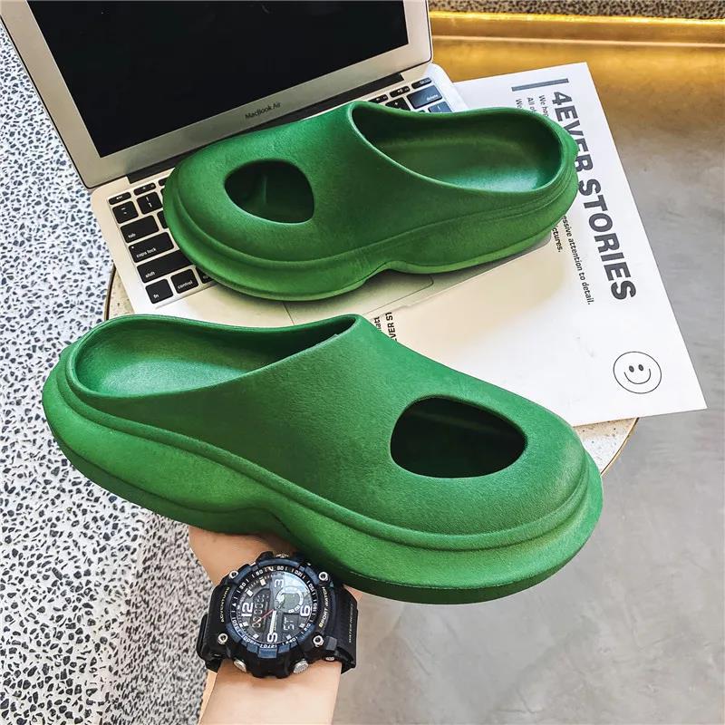 Soild Non-Slip Indoor Slippers