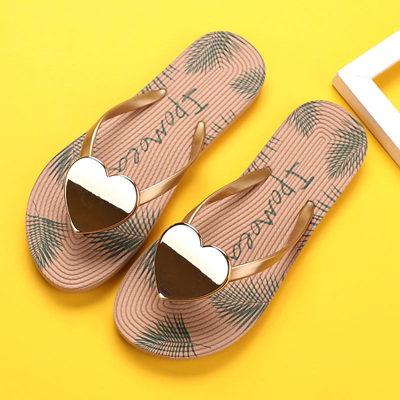 Outdoor Print Flip-flop Slippers