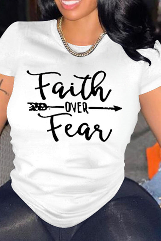 FAITH OVER FEAV Tee0037