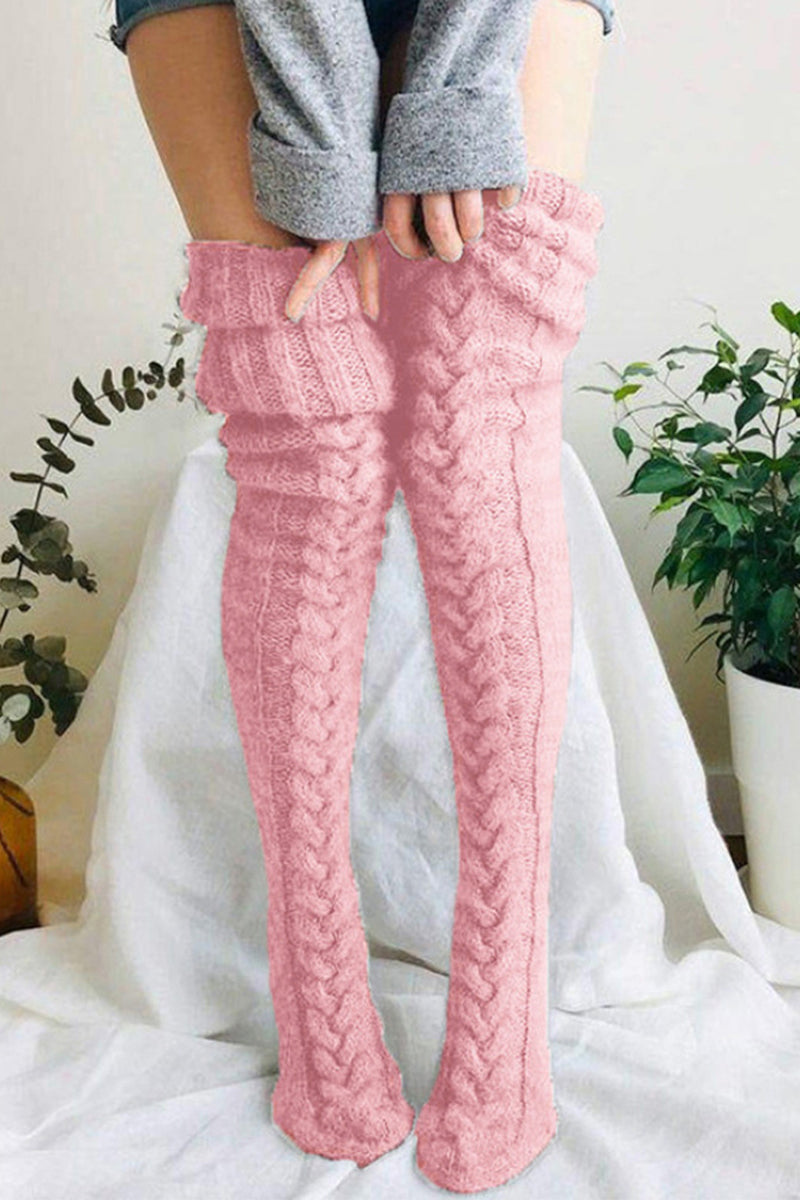 Over Knee Extra Long Knitted Sock