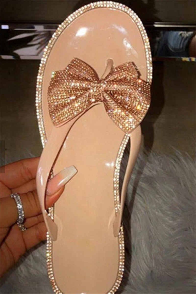 Casual Flip-flop Bows Slippers Shoes